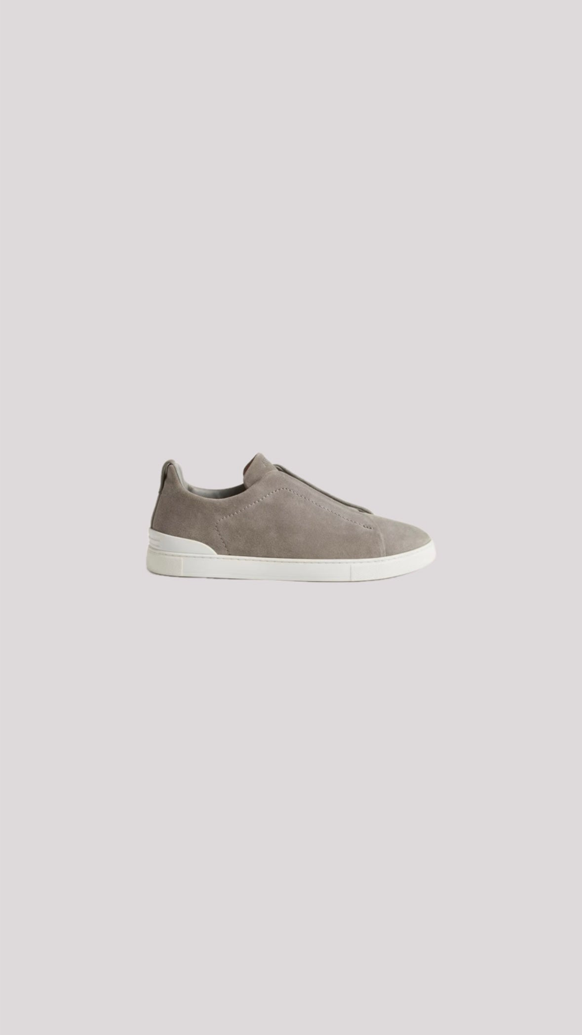 Zegna Triple Stitch Suede