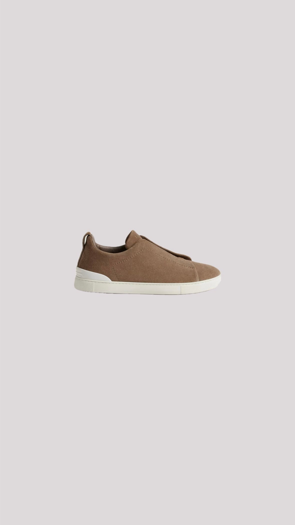 Zegna Triple Stitch Suede
